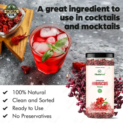 Hibiscus Flower Tea Jar image 5